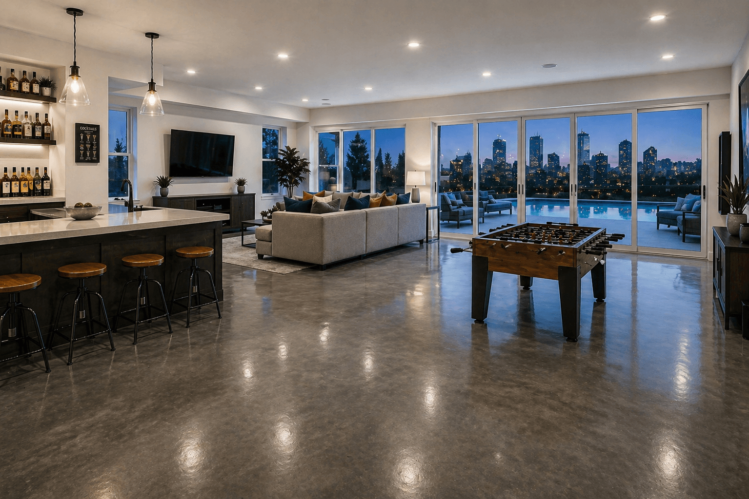 Sealed Concrete — Atlanta, GA