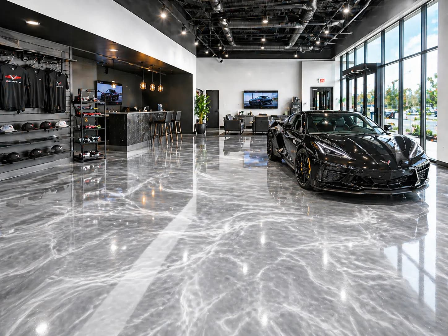 Showroom Epoxy Floor