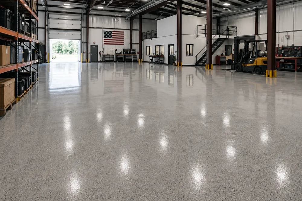Commercial or Industrial flooring example by Premium Floor Coatings